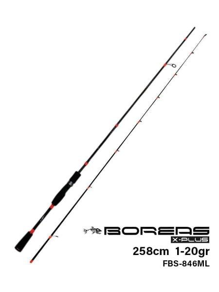 FUJIN Boreas FBS-846ML 258cm 1-20gr Orange LRF Kamışı