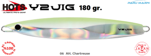 Hots Y2 Jig 180gr.	06  AH. Chartreuse