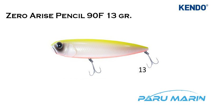 Kendo Zero Arise Pencil 90F 13 gr Suni Yem No 13
