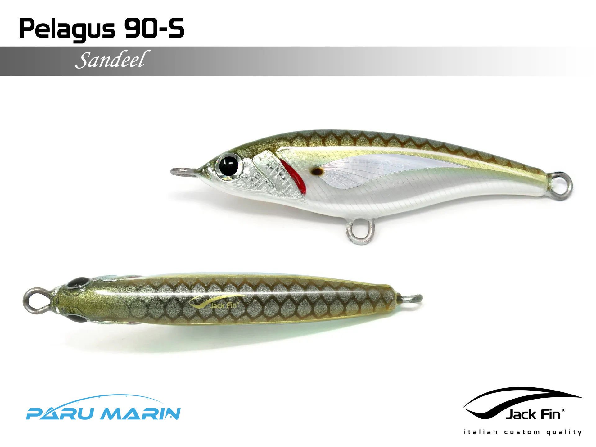 Jack Fin Pelagus 90-S Sahte Yem Sandeel