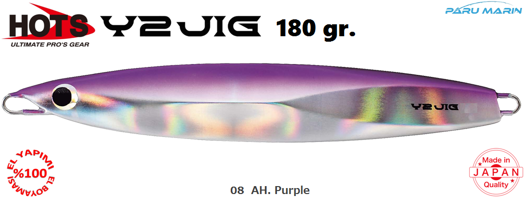 Hots Y2 Jig 180gr.	08  AH. Purple
