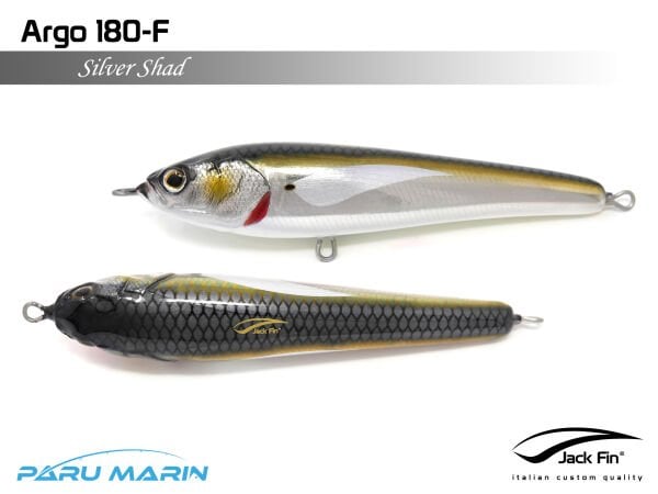 Jack Fin Argo 180-F Sahte Yem Silver Shad