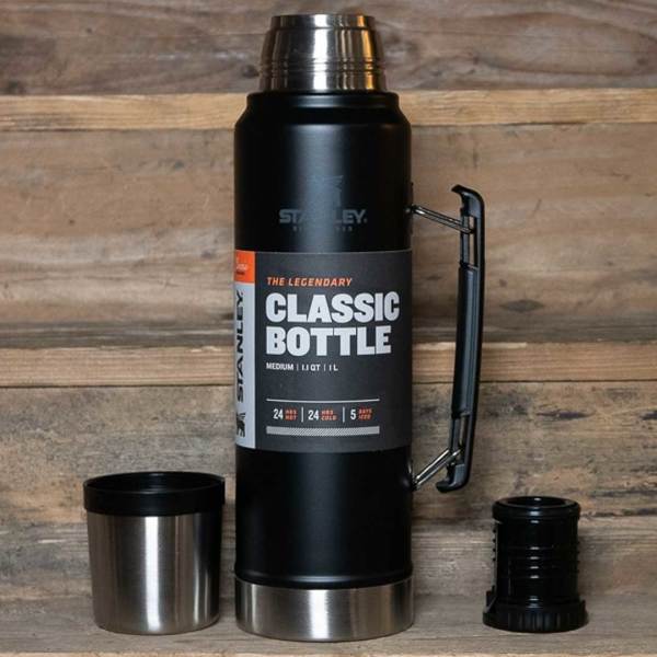Stanley Legendary Klasik Vakumlu Paslanmaz Çelik Termos 1LT. SİYAH