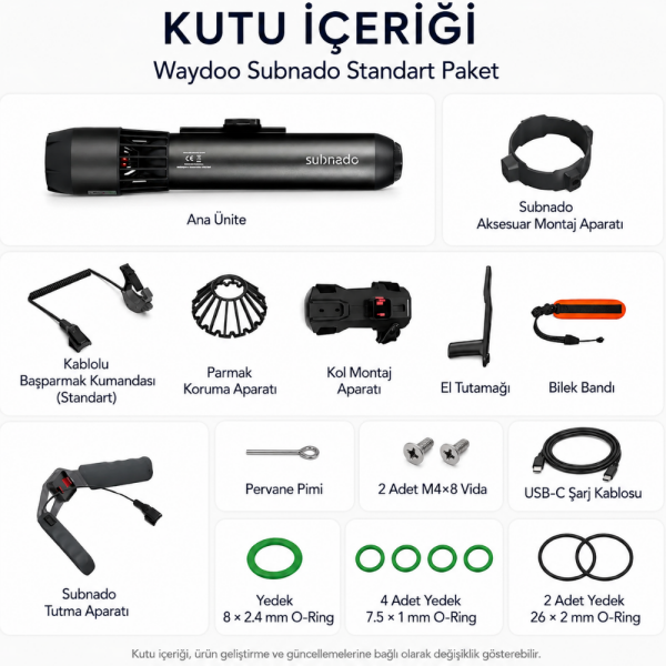 Waydoo Subnoda Elektrikli Deniz Scooter'ı