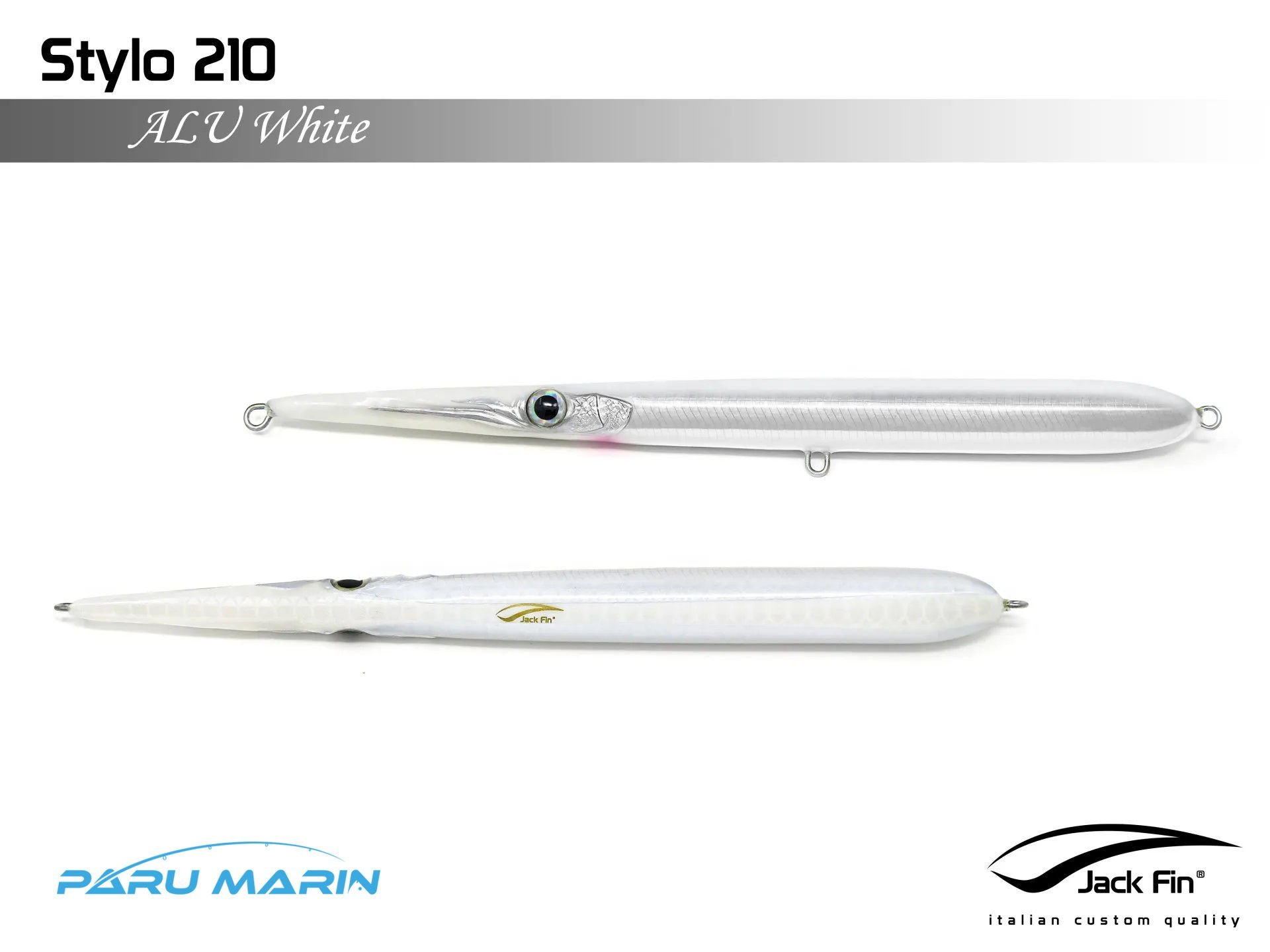 Jack Fin Stylo 210 Sahte Yem Alu White