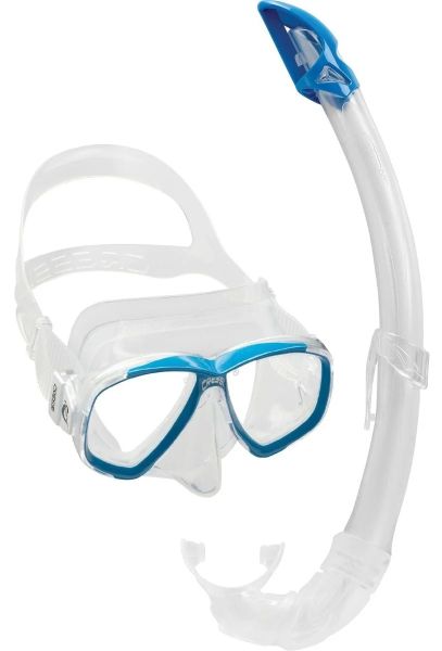 Cressi Perla Mare Maske ve Şnorkel Set Mavi