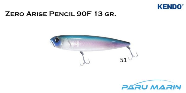 Kendo Zero Arise Pencil 90F 13 gr Suni Yem No 51
