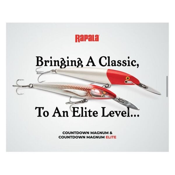 Rapala CD Magnum Elite 14.5cm Metal Gaga Sahte Balık GH - GHOST
