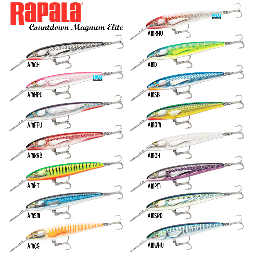 Rapala CD Magnum Elite 14.5cm Metal Gaga Sahte Balık