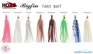 Hots Bigfin Taco Bait Silikon Ahtapot 115mm  03 Smoke