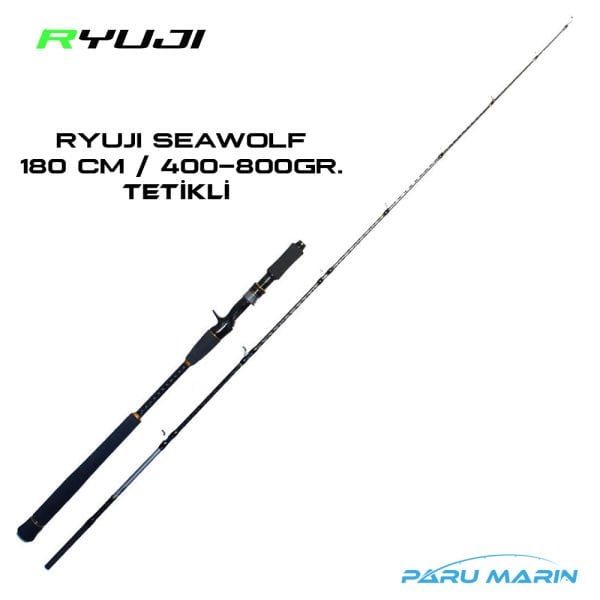 Ryuji Seawolf 1.80m 400-800gr. Tetikli Jig Olta Kamışı (RYJSW180CA8-10)