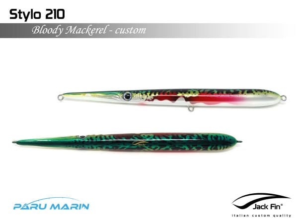 Jack Fin Stylo 210 Sahte Yem Bloody Mackerel \'\'Özel Renk\'\'