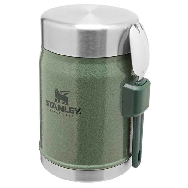 Stanley Klasik Paslanmaz Çelik Yemek Termosu Kaşıklı 0,40 LT YEŞİL