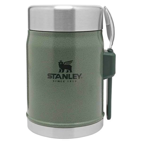 Stanley Klasik Paslanmaz Çelik Yemek Termosu Kaşıklı 0,40 LT YEŞİL