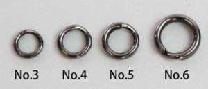 Hots Toughness Type Split Ring Halka No:5  45 Kg. / 100 Lb.