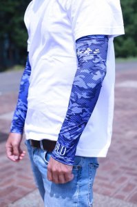 Duo Arm Guard UV Kol Koruması Blue Camo