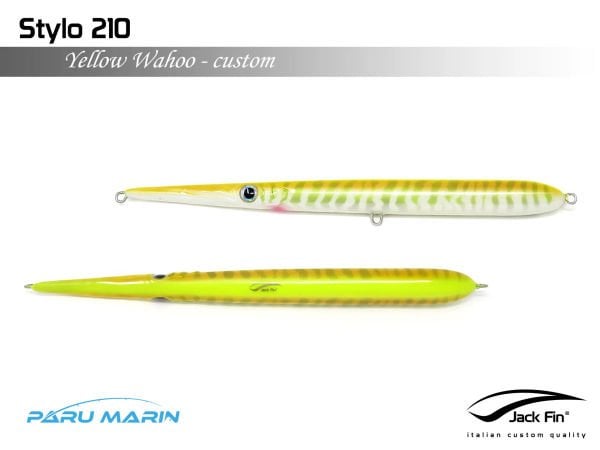 Jack Fin Stylo 210 Sahte Yem Yellow Wahoo \'\'Özel Renk\'\'