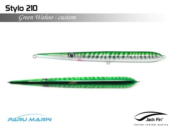 Jack Fin Stylo 210 Sahte Yem Green Wahoo ''Özel Renk''