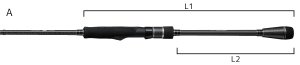 Tailwalk Eginn 86ML Spin Kamış 2.59mt Max.28gr