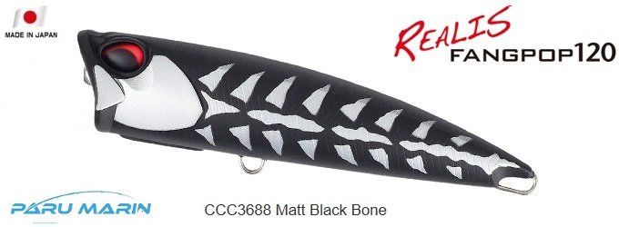 Duo Realis Fangpop 120 CCC3688 / Mat Black Bone