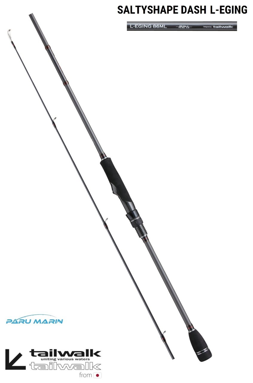 Tailwalk Salty Shape Dash L-Egiing 86ML 259cm Max.25gr Spin Kamış