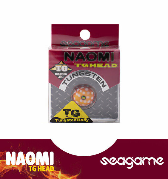 SEAGAME NAOMI TUNGSTEN 100gr.  #211 ORANGE RED DOT GLOW