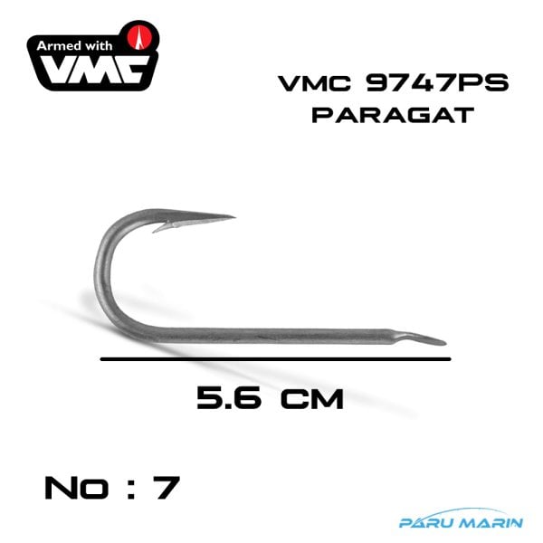 VMC Olta İğnesi 9747PS 100'lü No:7