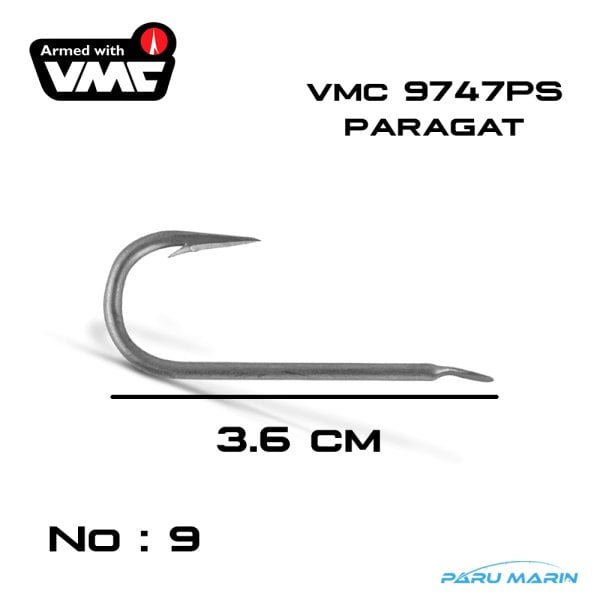 VMC Olta İğnesi 9747PS 100'lü No:9