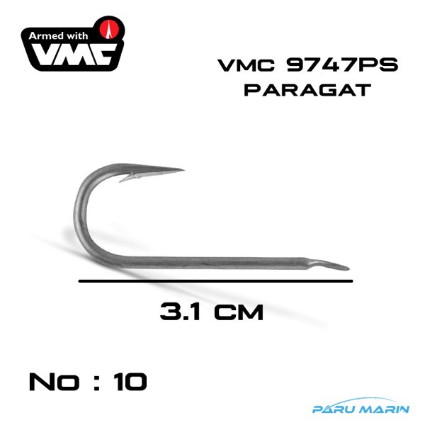 VMC Olta İğnesi 9747PS 100'lü No:10
