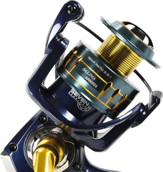 Okuma Salina SA-6000HA Blue 6+1BB Olta Makinesi