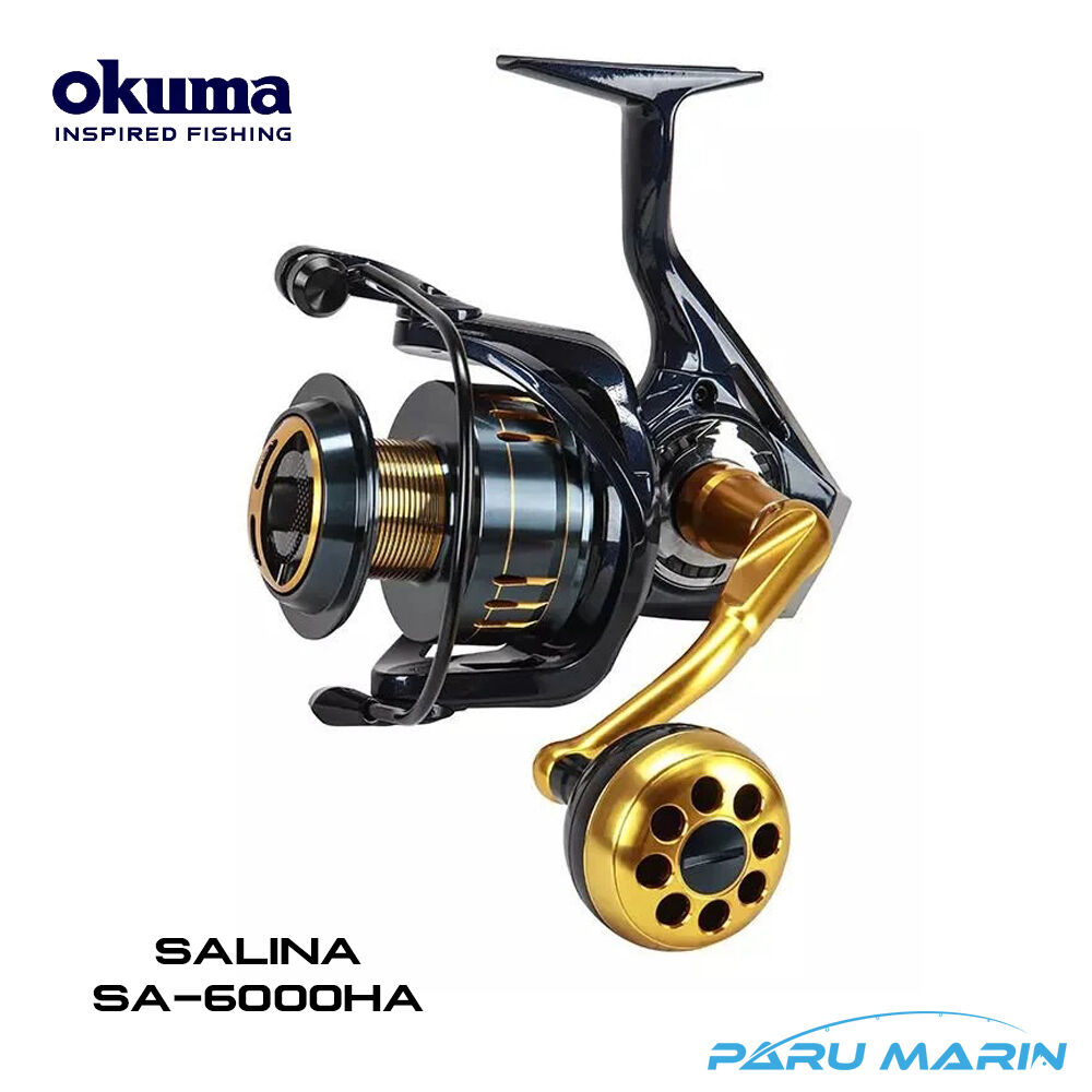 Okuma Salina SA-6000HA Blue 6+1BB Olta Makinesi