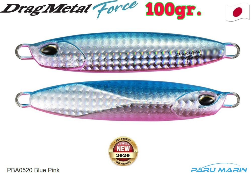 Duo Drag Metal Force Jig 100gr. PBA0520 Blue Pink