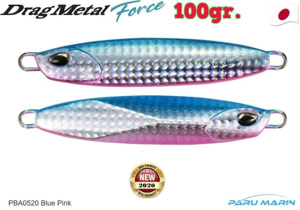 Duo Drag Metal Force Jig 100gr. PBA0520 Blue Pink