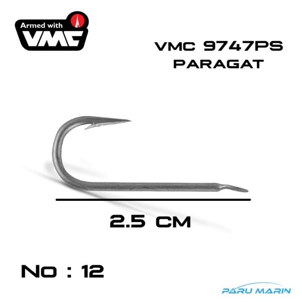 VMC Olta İğnesi 9747PS 100'lü No:12