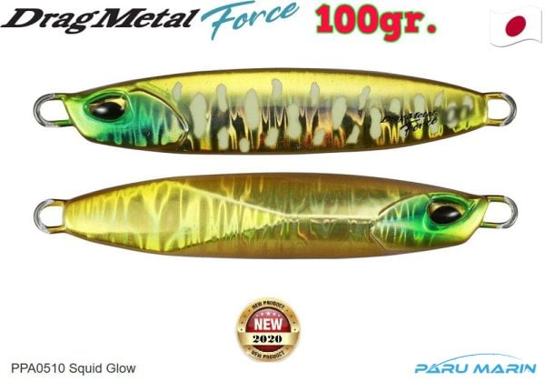 Duo Drag Metal Force Jig 100gr. PPA0510 Squid Glow