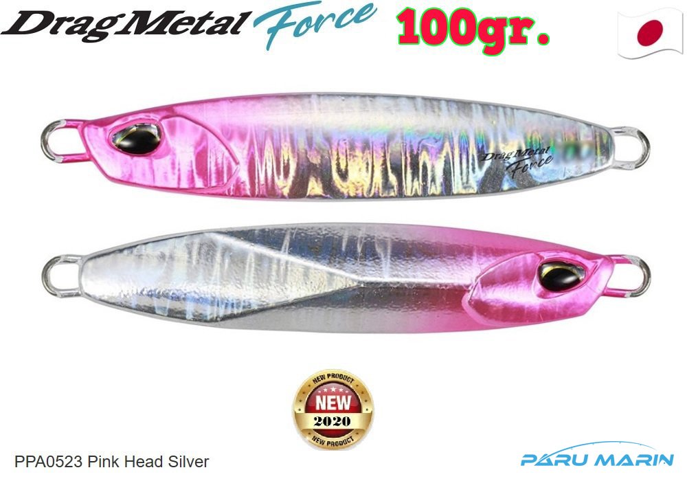 Duo Drag Metal Force Jig 100gr. PPA0523 Pink Head Silver
