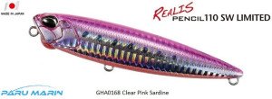 Duo Realis Pencil 110SW GHA0168 / Clear Pink Sardine