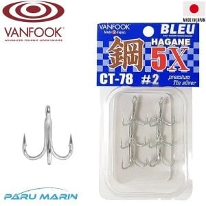 Vanfook CT-78 Üçlü İğne #2 (Heavy Duty 5X Strong)