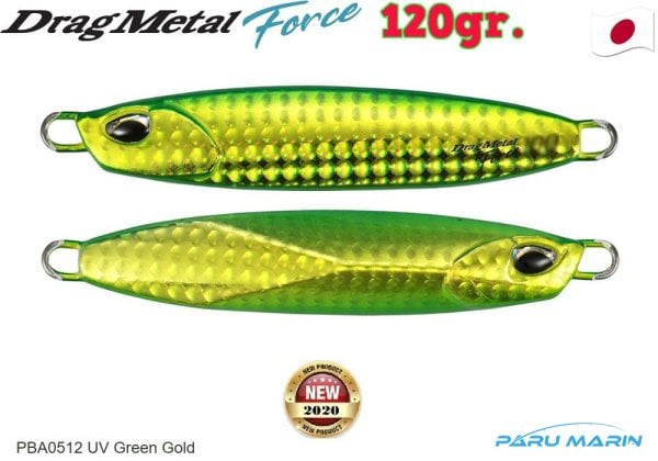 Duo Drag Metal Force Jig 100gr. PBA0512 UV Green Gold