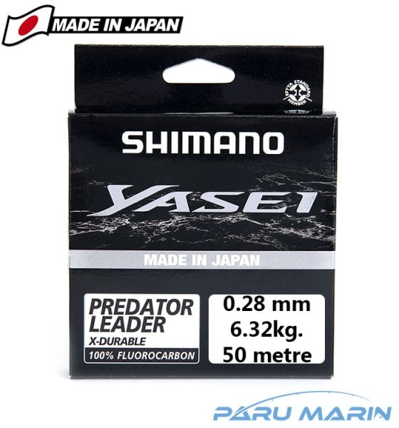 Shimano Yasei %100 Fluorocarbon Lider 50m. 0,28mm 6,32kg