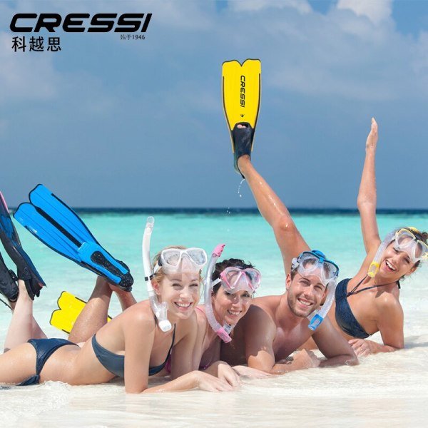 Cressi Rondinella Yüzme ve Dalış Paleti Yellow 39-40