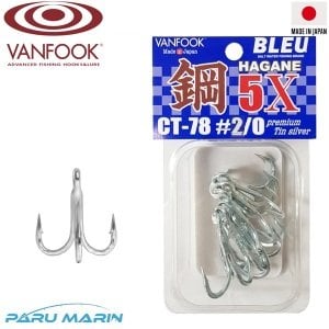Vanfook CT-78 Üçlü İğne #2/0 (Heavy Duty 5X Strong)
