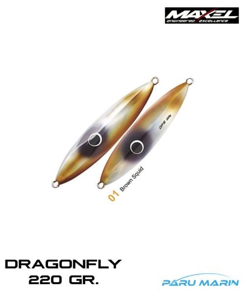 Maxel Dragonfly Jig 220 gr. #01 BRSQ