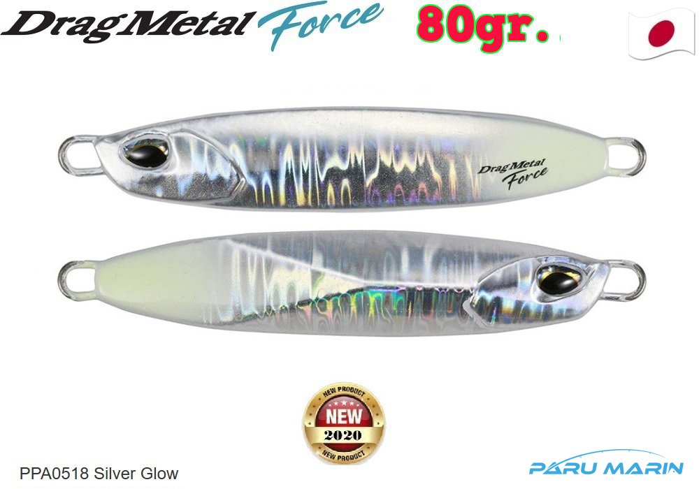 Duo Drag Metal Force Jig 80gr. PPA0518 Silver Glow