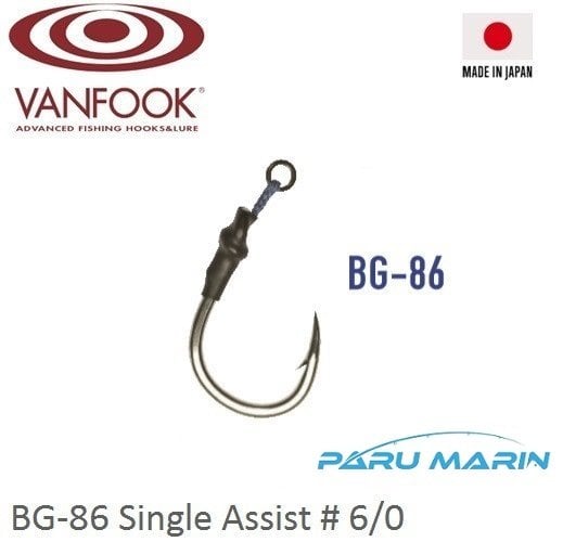 Vanfook BG-86 Asist İğnesi #6/0 2 Adet