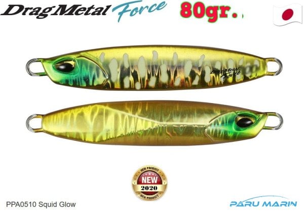 Duo Drag Metal Force Jig 80gr. PPA0510 Squid Glow