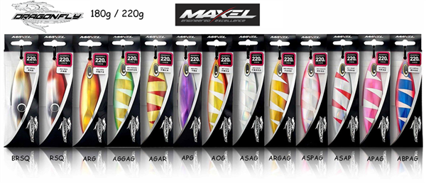 Maxel Dragonfly Jig 220 gr. #04 AGGAG