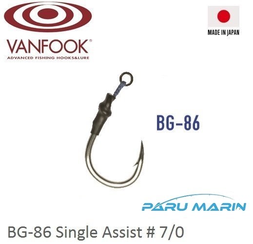 Vanfook BG-86 Asist İğnesi #7/0 2 Adet