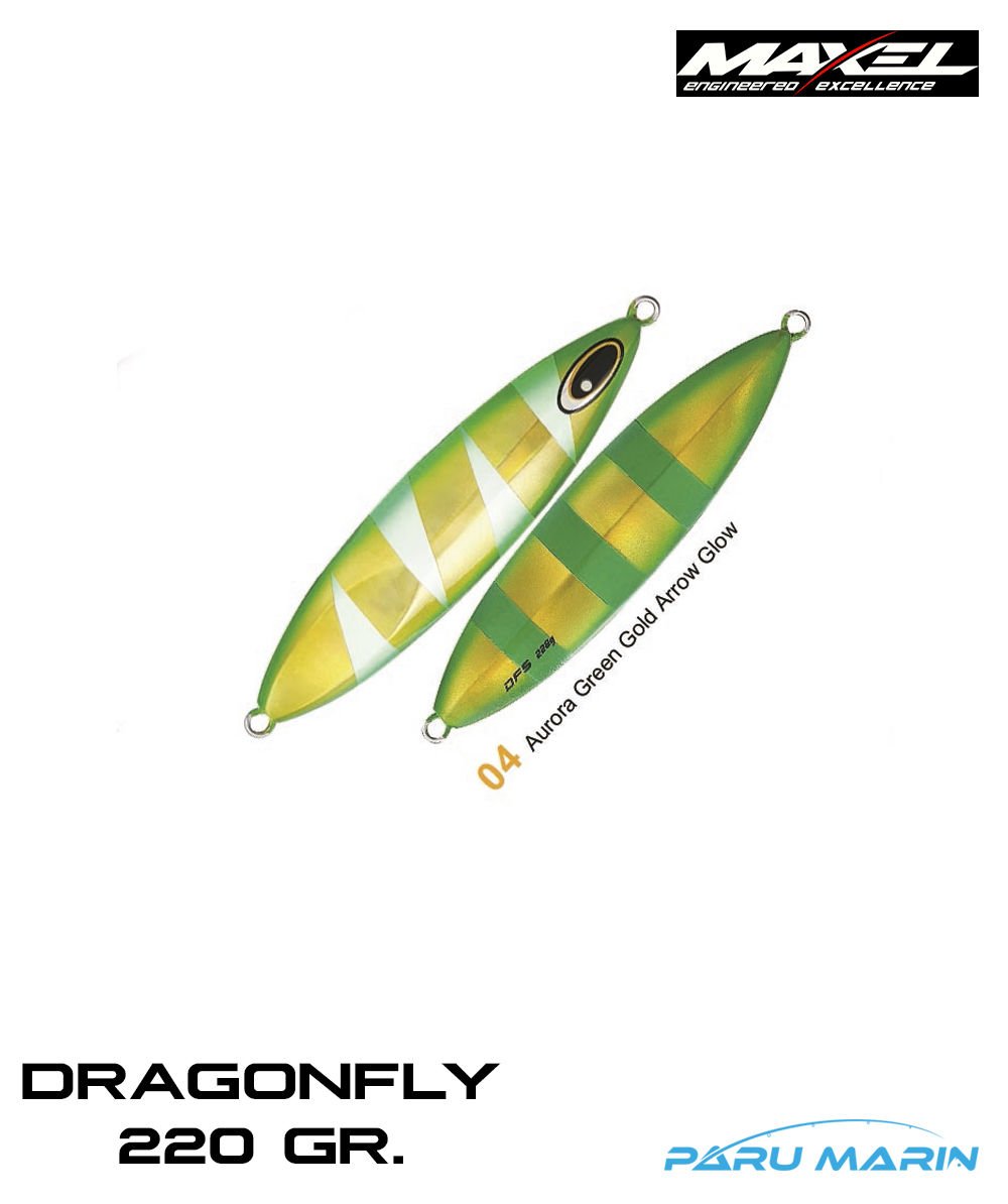 Maxel Dragonfly Jig 220 gr. #04 AGGAG
