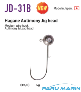 Vanfook JD-31B Jighead 5gr #2/0
